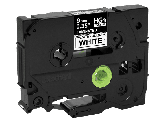 TZe-SL251 - 24mm Black Ink on White Self-Laminated Label Tape