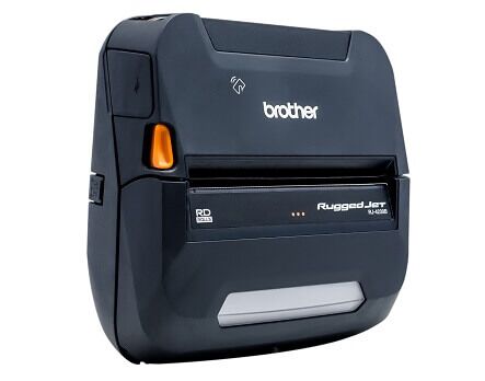 RJ-4230B-LF 4in Linerless Label Mobile Printer Bluetooth & Battery