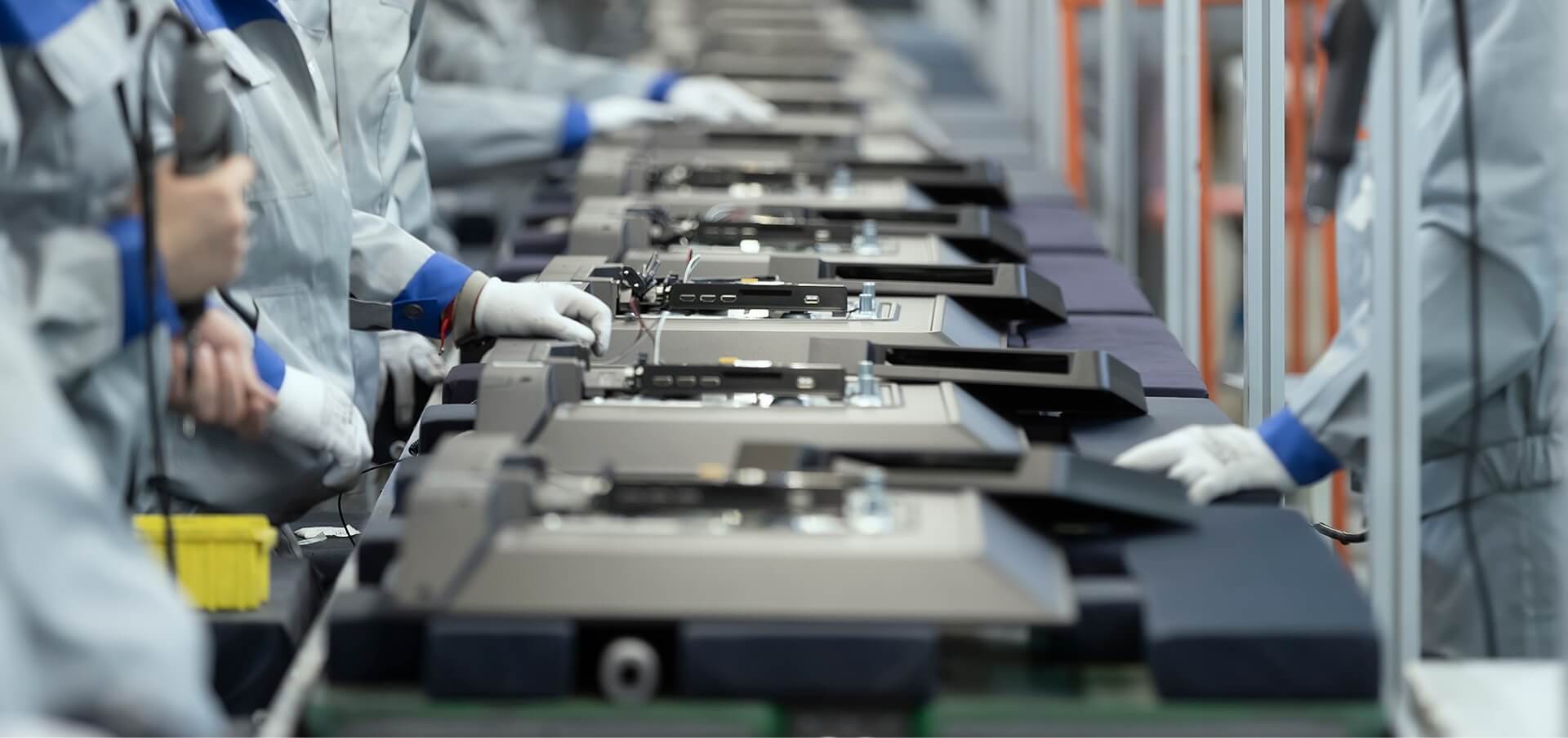 Manufacturing assembly line