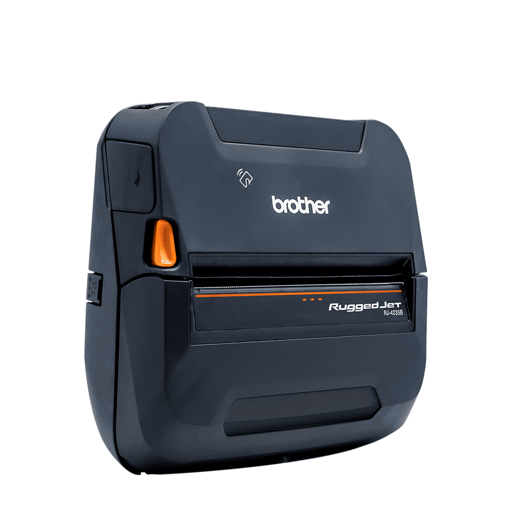 Brother RJ-4235B-L 4-Inch Rugged Mobile Printer with Bluetooth