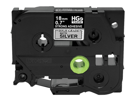 TZe-251 - 24mm Black on White Laminated Label Tape
