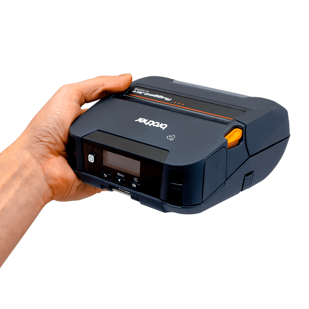 Brother RJ-4255WB-L 4-Inch Rugged Mobile Printer with Wi-Fi